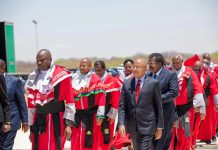 Dkt. Mwinyi ahudhuria sherehe za uapisho wa Dkt. Samia