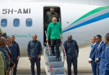 Dkt. Mwinyi awasili Dodoma kushiriki kikao cha Kamati Kuu ya Halmashauri ya CCM Taifa